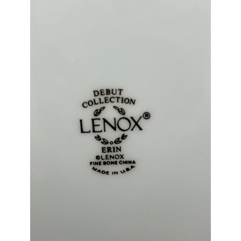 LENOX ERIN Debut Collection Fine Bone China Luncheon Set For 4 (14 Pieces)